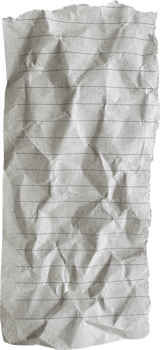 Brown Torn Crumpled Old Craft Lined Paper Piece png