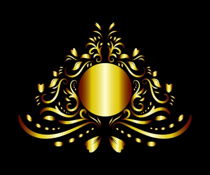 Art deco floral curls and swirls Ornamental elements dividers or headers Decorative Vintage line borders or frames in geometric victorian style elegant vintage design antique bordering vector