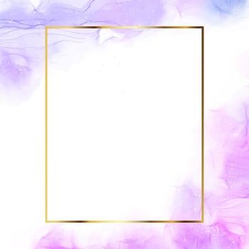 Pink and blue Alcohol Ink Wedding Invitation Templates vector