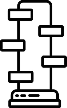 Wing Chun outline illustration vector