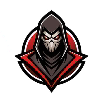 Assassin Mascot Logo Design Ninja Mascot Logo vector