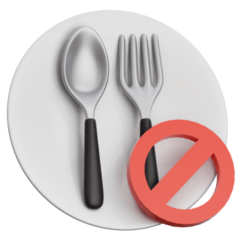 Fasting 3d Illustration for web, app, infographic, etc png