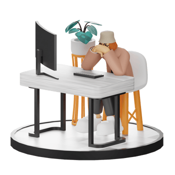 3d Illustration Enhancing Work Life with Your Computer or Laptop png