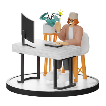 3d Illustration Enhancing Work Life with Your Computer or Laptop png