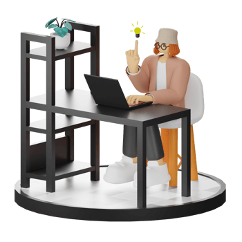 3d Illustration Enhancing Work Life with Your Computer or Laptop png
