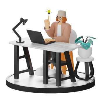 3d Illustration Enhancing Work Life with Your Computer or Laptop png