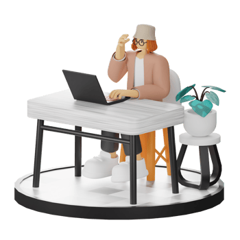 3d Illustration Enhancing Work Life with Your Computer or Laptop png