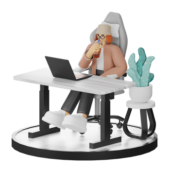 3d Illustration Enhancing Work Life with Your Computer or Laptop png