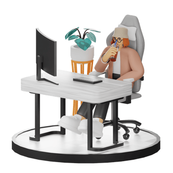 3d Illustration Enhancing Work Life with Your Computer or Laptop png