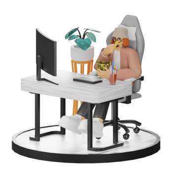 3d Illustration Enhancing Work Life with Your Computer or Laptop png