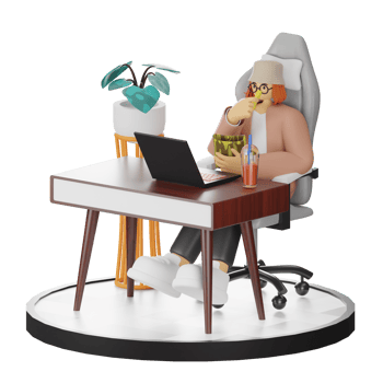 3d Illustration Enhancing Work Life with Your Computer or Laptop png
