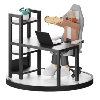 3d Illustration Enhancing Work Life with Your Computer or Laptop png