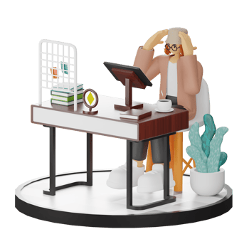 Embracing the Digital Illustrator's Lifestyle in 3D png