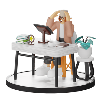 Embracing the Digital Illustrator's Lifestyle in 3D png