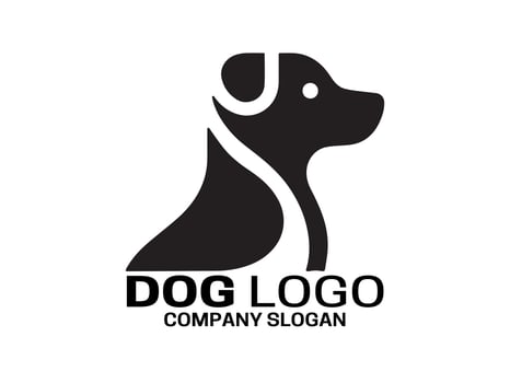 Dog Logo Design illustration vector