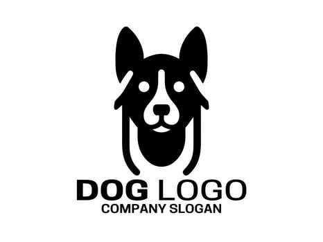 Dog Logo Design illustration vector