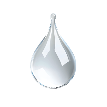 a drop of water on a transparent background png