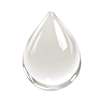water drop isolated on transparent background png
