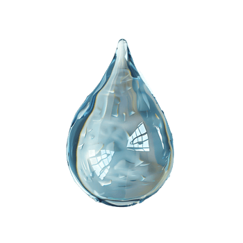 water drop on transparent background png