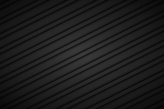 Black technology concept abstract stripes, dark metallic geometric background, design illustration vector