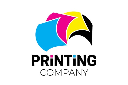 Printing Company Logo Design vector