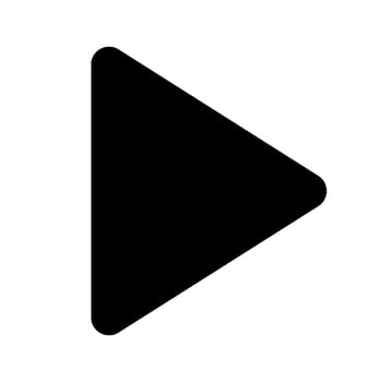Right arrow silhouette icon. vector