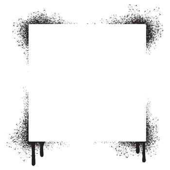 Spray Painted Graffiti triangle icon Sprayed isolated with a white background. vector