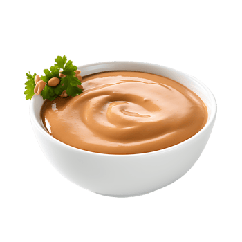 Nutty Goodness Isolated Brown Peanut Sauce without Background png