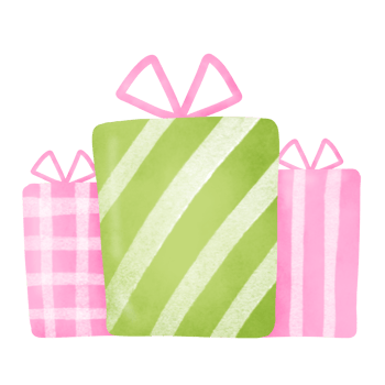 Festive Gift Box Clipart for Christmas and Birthdays png