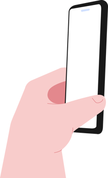 Simple flat mobile payment concept illustration png