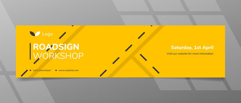Banner design with atractive style for more promotion vector