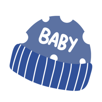 Baby hat illustration png