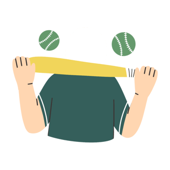 Tennis player illustration png