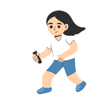 Girl tennis player illustration png