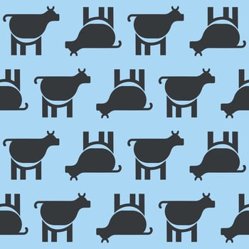 simple pattern design for clothing items vector