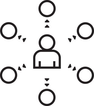 mind map arrow line Icon. png