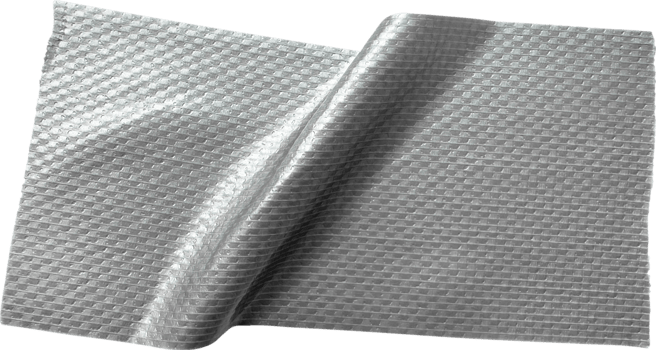 Gray Textured Crumpled Torn Duct Tape png
