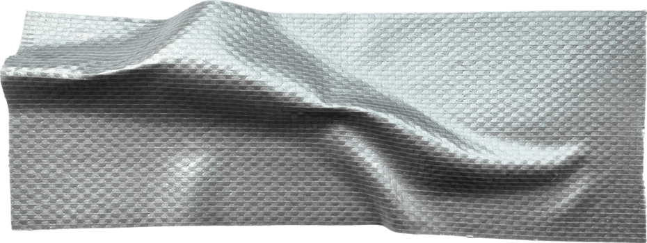 Gray Textured Crumpled Torn Duct Tape png
