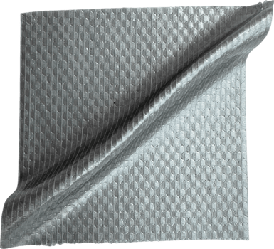 Gray Textured Crumpled Torn Duct Tape png
