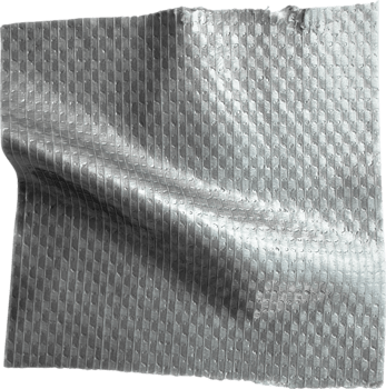 Gray Textured Crumpled Torn Duct Tape png
