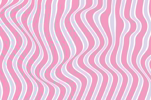 simple abstract baby pink and lite sky color vertical line wavy pattern vector