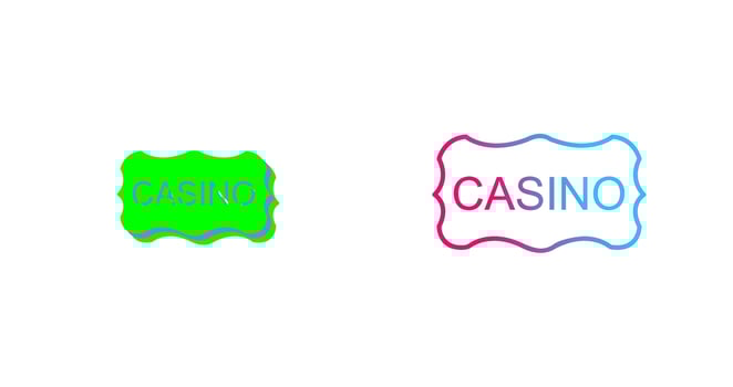 Casino Sign Icon Design vector