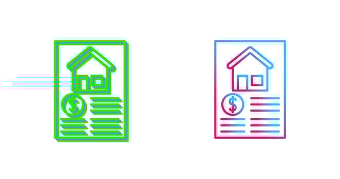 Document Icon Design vector