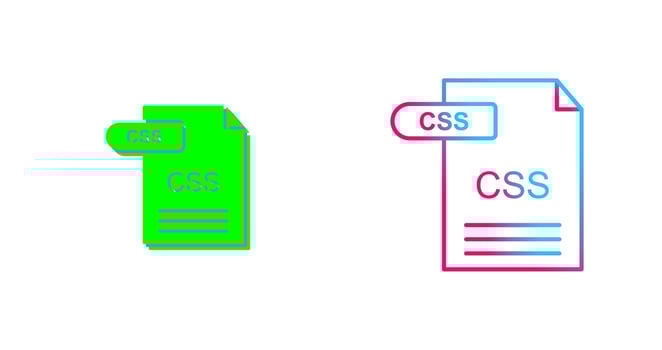 CSS Icon Design vector