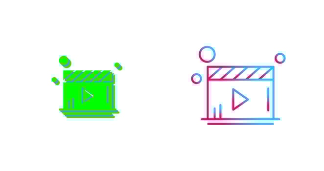 Player Icon Design vector
