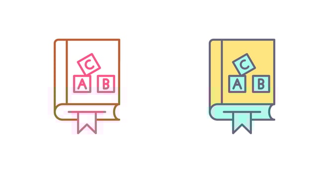 Alphabet Icon Design vector