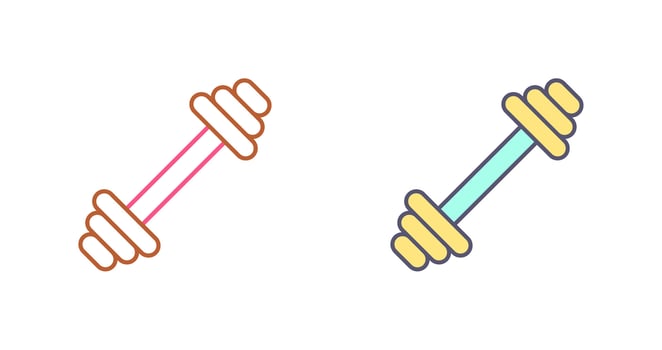 Gym Icon Design vector