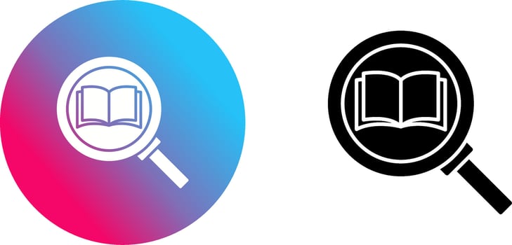 Search Icon Design vector