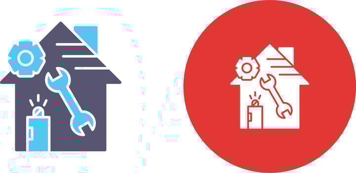home repair Icon Design vector
