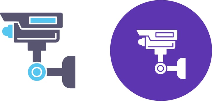 CcTv Icon Design vector